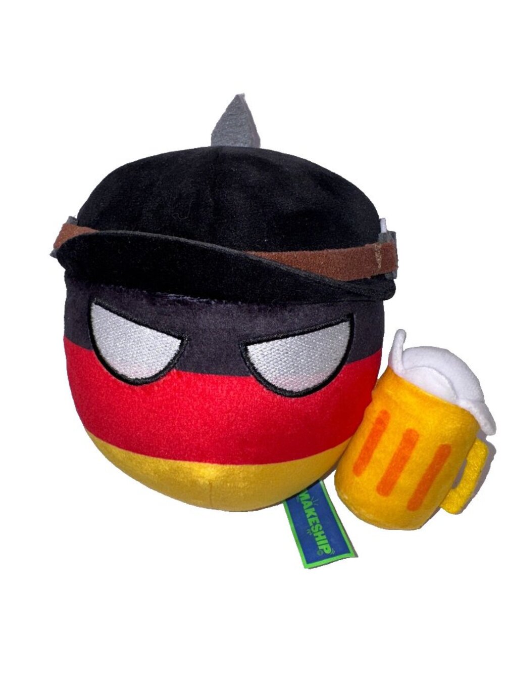 Makeship Germany Country Ball by Drew Durnil Plush Soft Toy LE 1/1788 6" YouTube